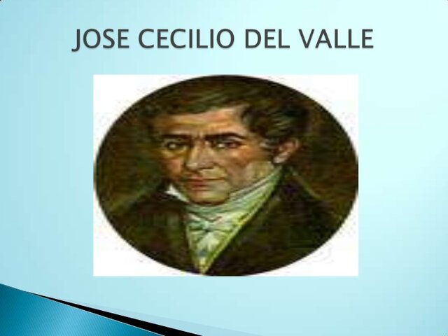 El hondureño José Cecilio del Valle