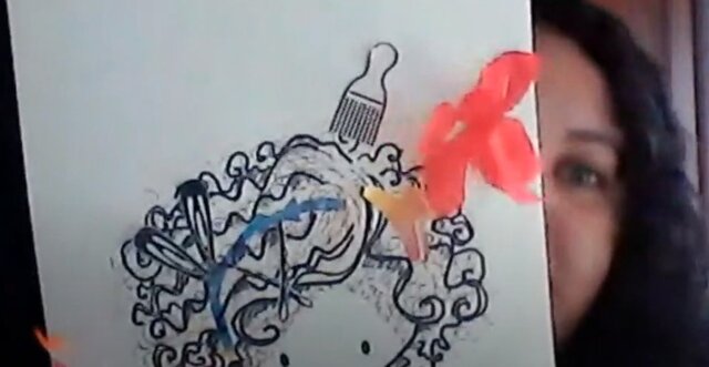 Tendedero, Técnica de presentación