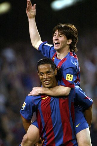 He scored his first goal in the "senior" category at Albacete