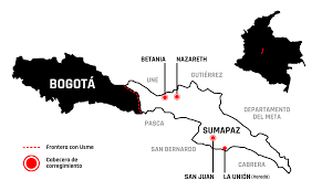 Publicación Aspectos geográficos y humanos de la región del Sumapaz