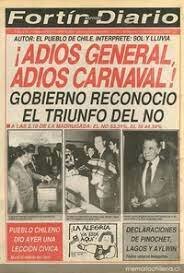 AUGUSTO PINOCHET ABANDONO EL PODER