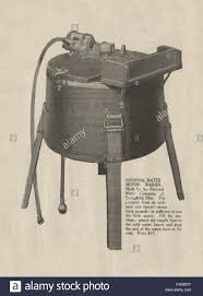 Primera lavadora eléctrica