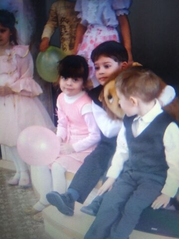 пошла в детский сад