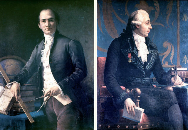 Dix millionième du quart du méridien terrestre mesuré par Delambre et Méchain.