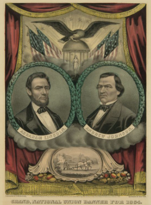 Abraham Lincoln defeats George McClellan to win re-election