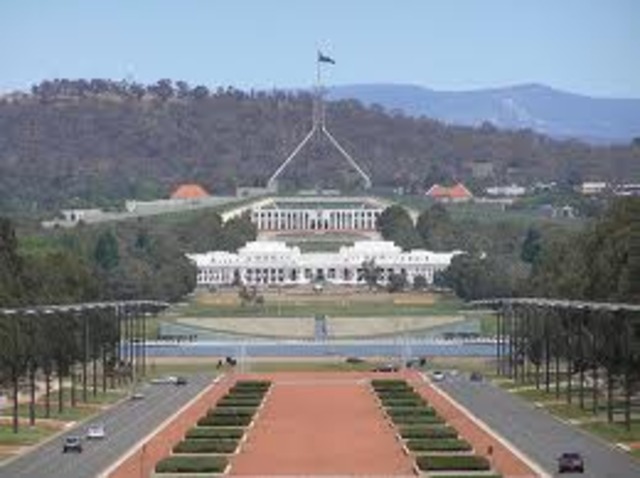 Moved to Canberra.
