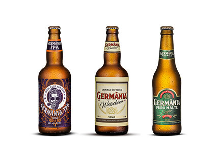 Lançamento Germânia Ipa, Weiss e Puro Malte.