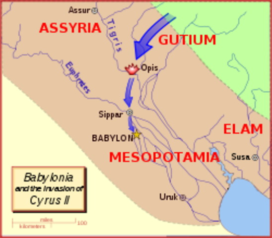 The Battle of Opis (539BC)