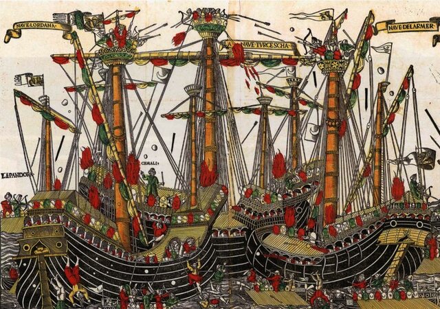 Ottoman fleet defeats Venetians at the Battle of Zonchio.