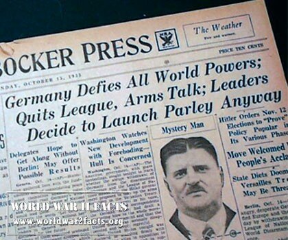 Germany Leaves the League of Nations