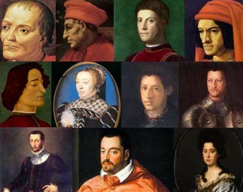 The Medici family rises to prominence in Florence.