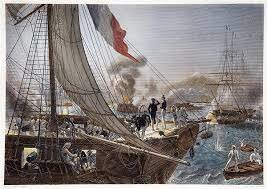 Charles Baudin desembarca a 1000 franceses en Veracruz.