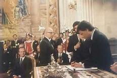 Entrada España y Portugal en la CEE