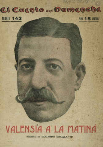 Mort  Eduard Escalante - Sainet Valencià