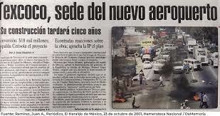 Se cancela el proyecto en Texcoco