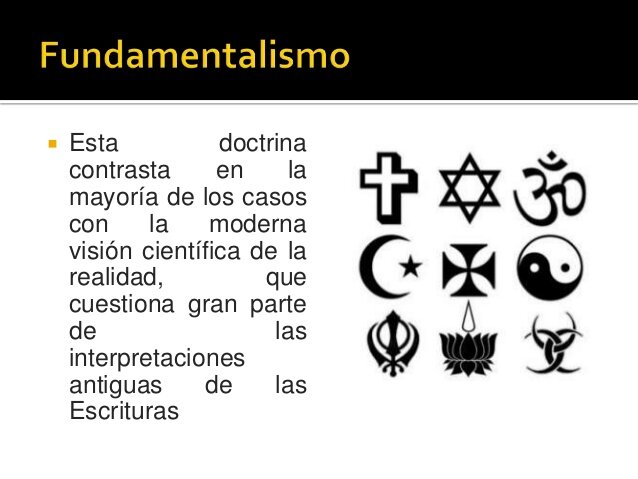 FUNDAMENTALISMO