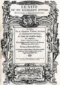 Pubblicazione delle "Vite" di Giorgio Vasari