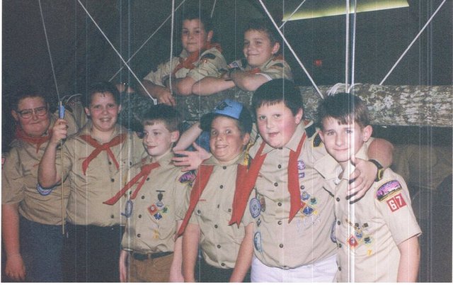Started Boy Scouts