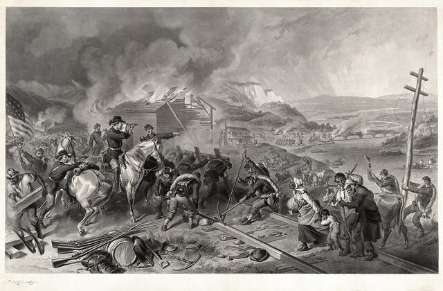 Sherman begins his March to the Sea