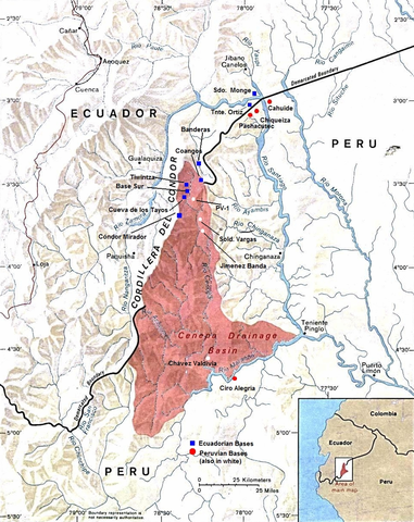 ECUADOR: Cenepa War (Final conflict)