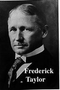 Frederick Winslow Taylor (20 de marzo de 1856-21 de marzo de 1915)