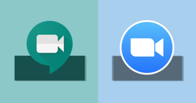 Google Meet and Zoom