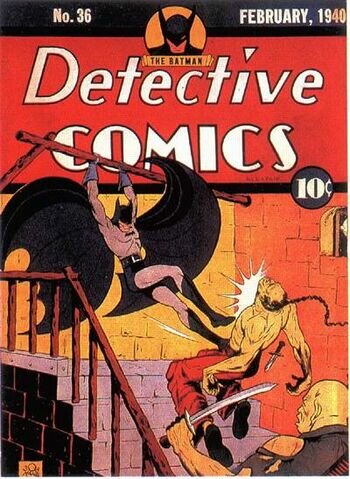 Detective Comics #36 (Kane y Finger) / P.A. Hugo Strange