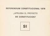 Aprobación por referéndum de la Constitución.