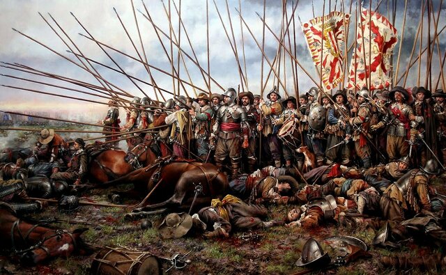 Defeat by France at Rocroi