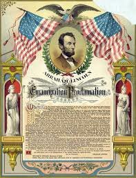Emancipation Proclamation is announced