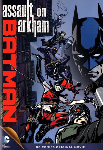"Batman: Assault on Arkham" (Oliva y Spaulding) / Película DVD (animación)