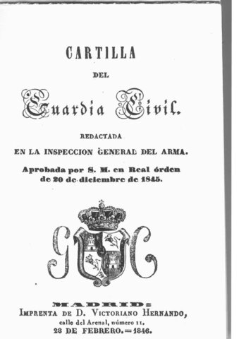Cartilla de la GC