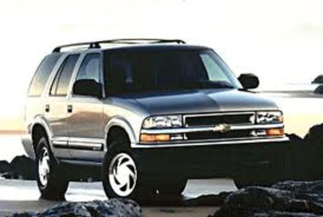 Purchased a 2000 Chevrolet Blazer - $4,900
