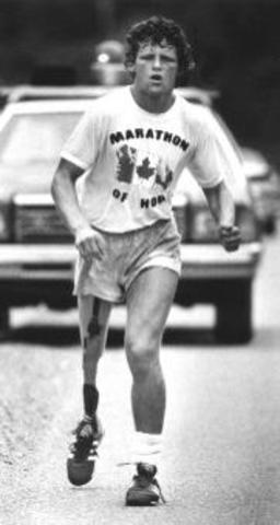 Terry Fox Run Begins