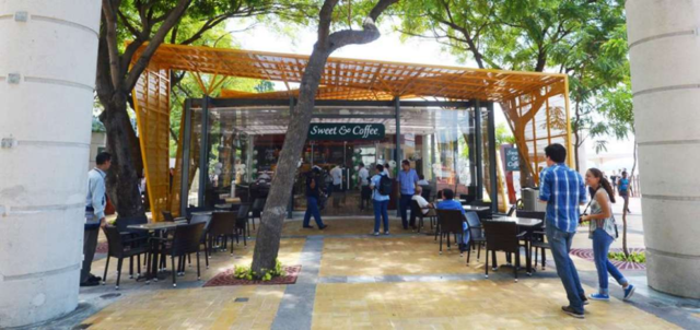 Apertura del segundo local en el Malecón 2000. Vanoni – Martínez, G. (2014)