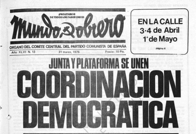 Creación de la Coordinación Democrática
