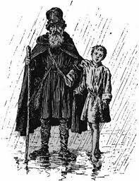 El ciego acoge a Lázaro