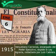 Carranza y las reformas sociales.