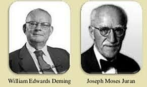Joseph Juran y W. Edwards Deming
