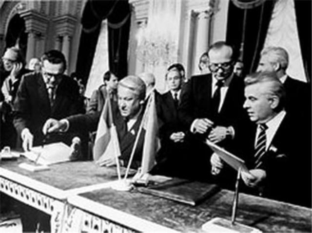 Создание Содружества Независимых Государств