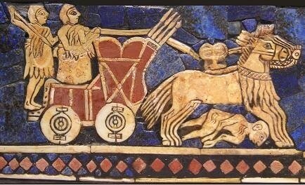 Carros arrastrados por caballos y otras bestias de tiro