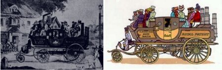 se instalan suspensiones de madera y los listones de cuero a los carruajes