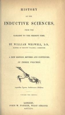 History of Inductive Sciences