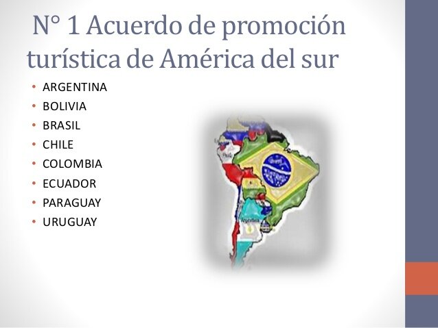 Acuerdo para la promoción turística de América del sur