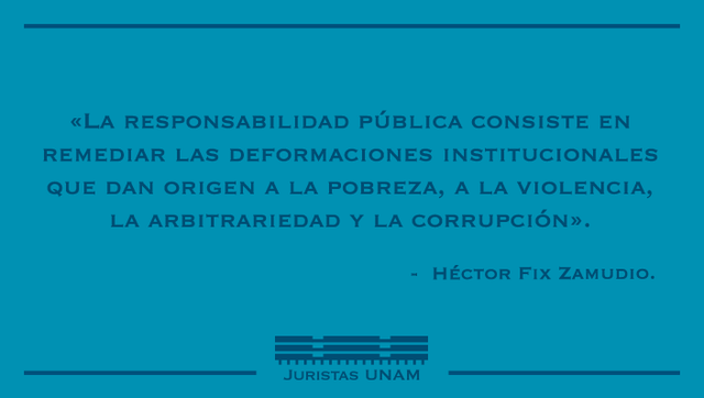 Fix-Zamudio experto en derecho administrativo.