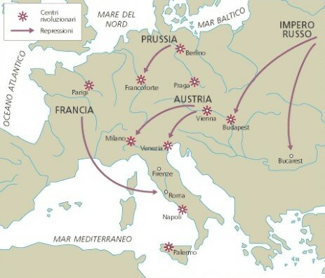 Le rivolte in Europa