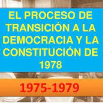 Timeline: U.12.El proceso de transición a la democracia y la Constitución de 1978