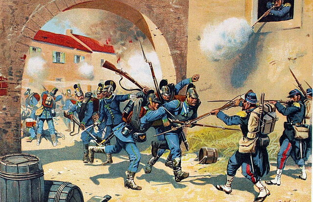 La guerra contro la Prussia