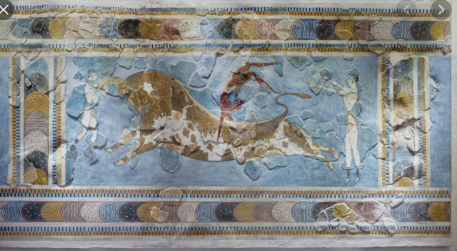 Torejador de Minos, Palau de Knossos, Creta (art cretenc)