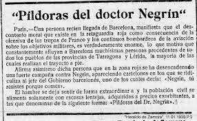 Píldoras del doctor Negrín